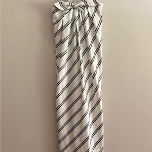 Halston Heritage Strapless Gown (Vestido Maxi Halston Heritage)